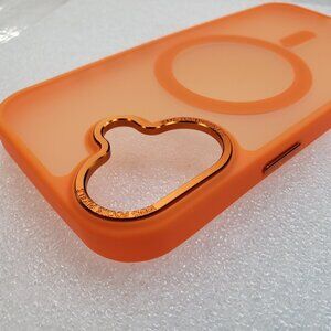 iPhone 17 Case. Orange with camera protect. Compatible with Magsafe... 6.3"